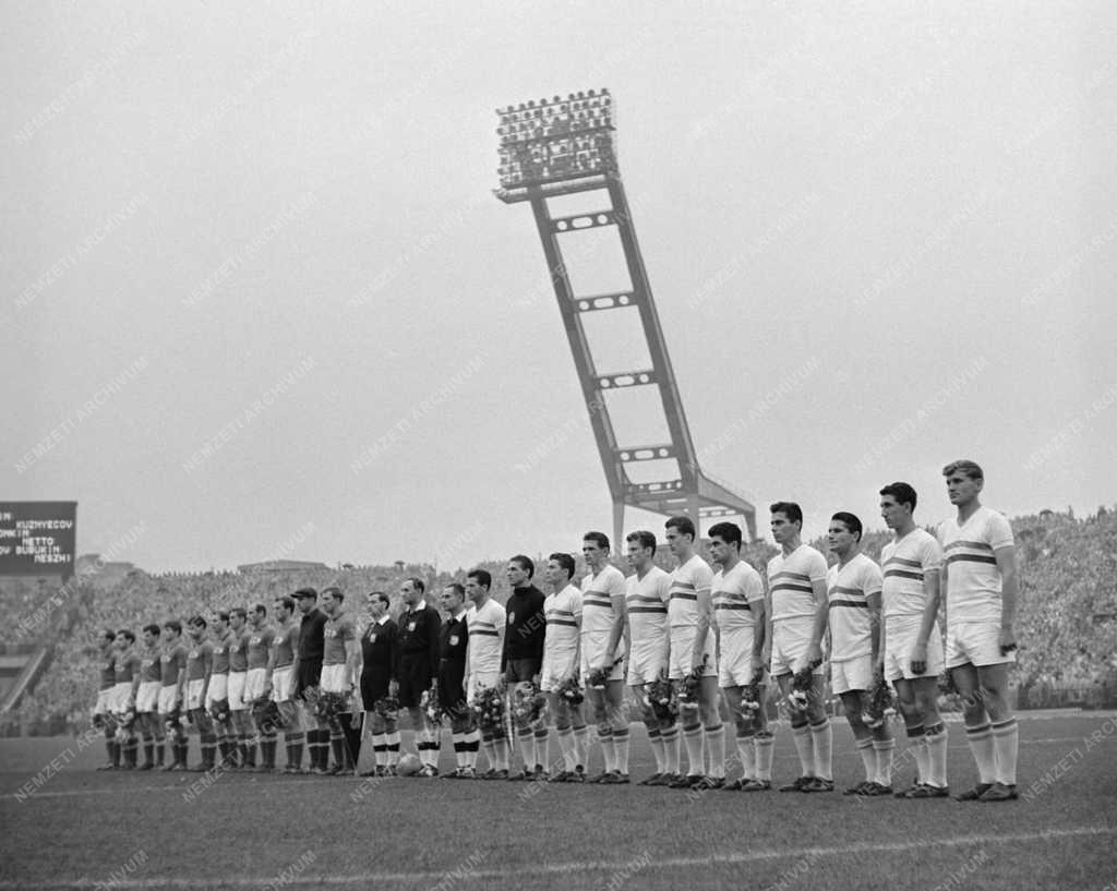 Sport - Labdarúgás - Magyarország - Szovjetunió mérkőzés
