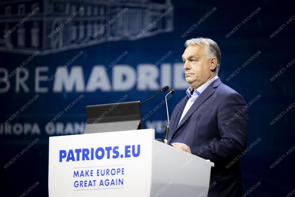 Orbán Viktor Madridban 