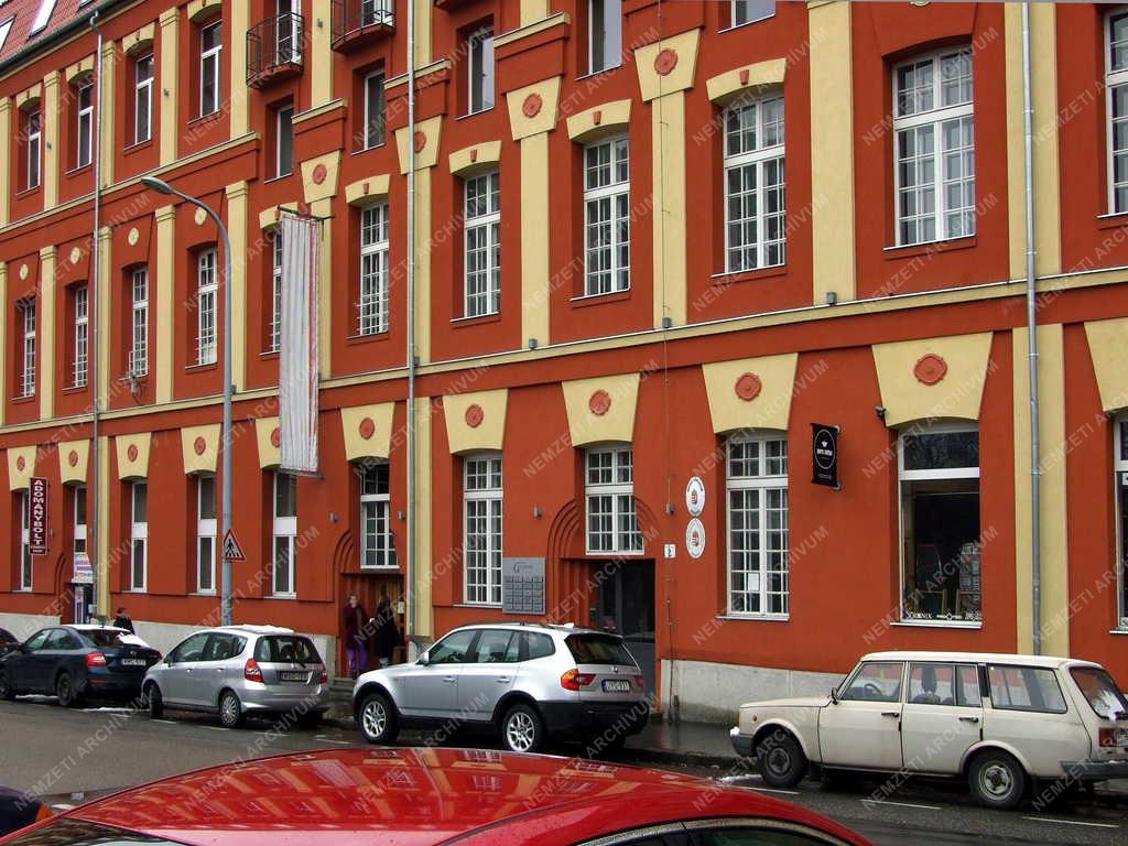 Városkép - Budapest - A hajdani Goldberger-gyár egyik épülete