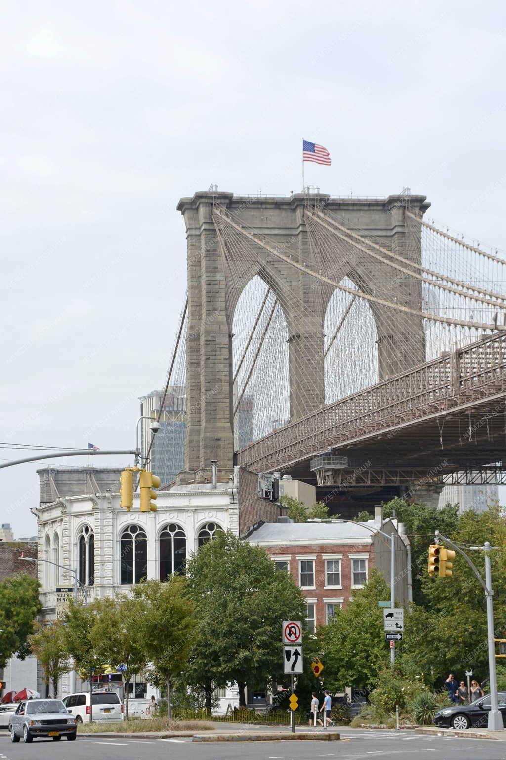 Városkép - New York - Brooklyn Bridge