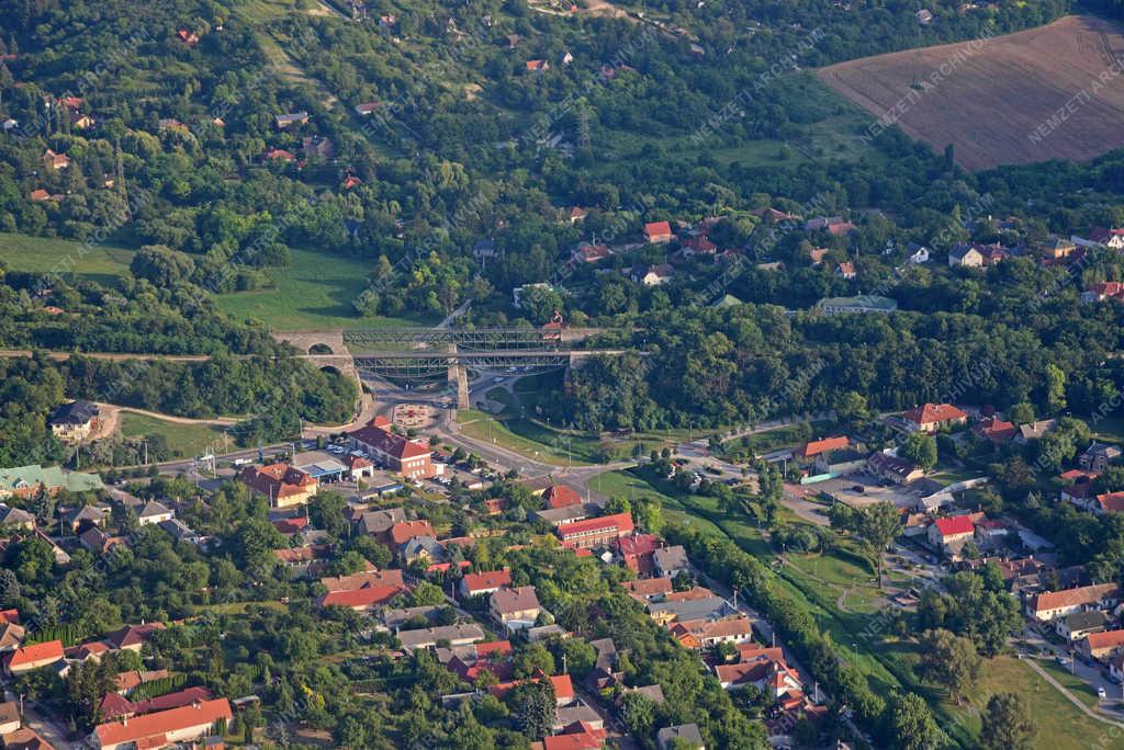 Légi felvétel - Biatorbágy - Viadukt