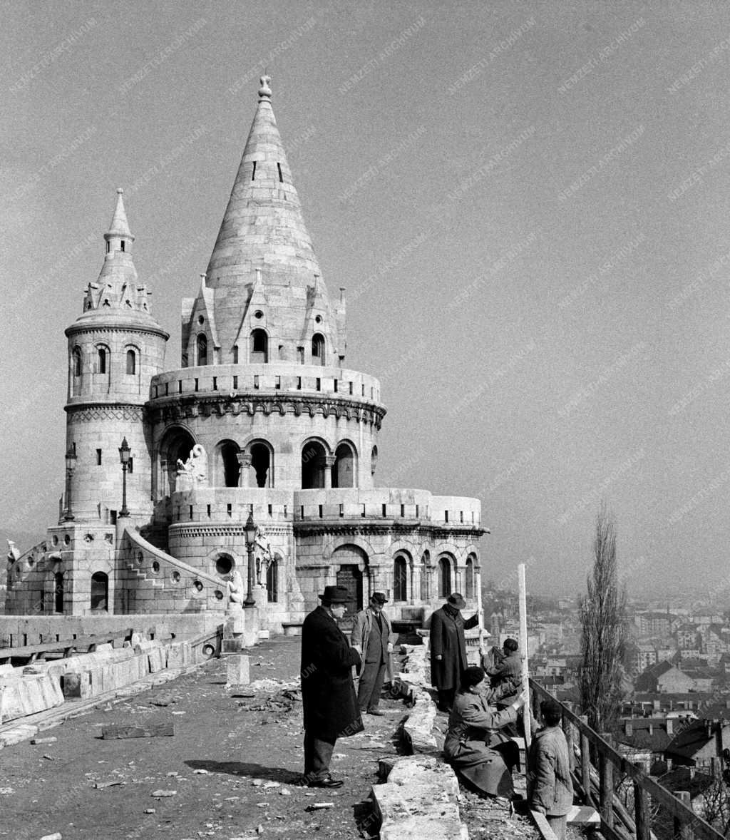 Városkép - Budapesti - Halászbástya felújítása