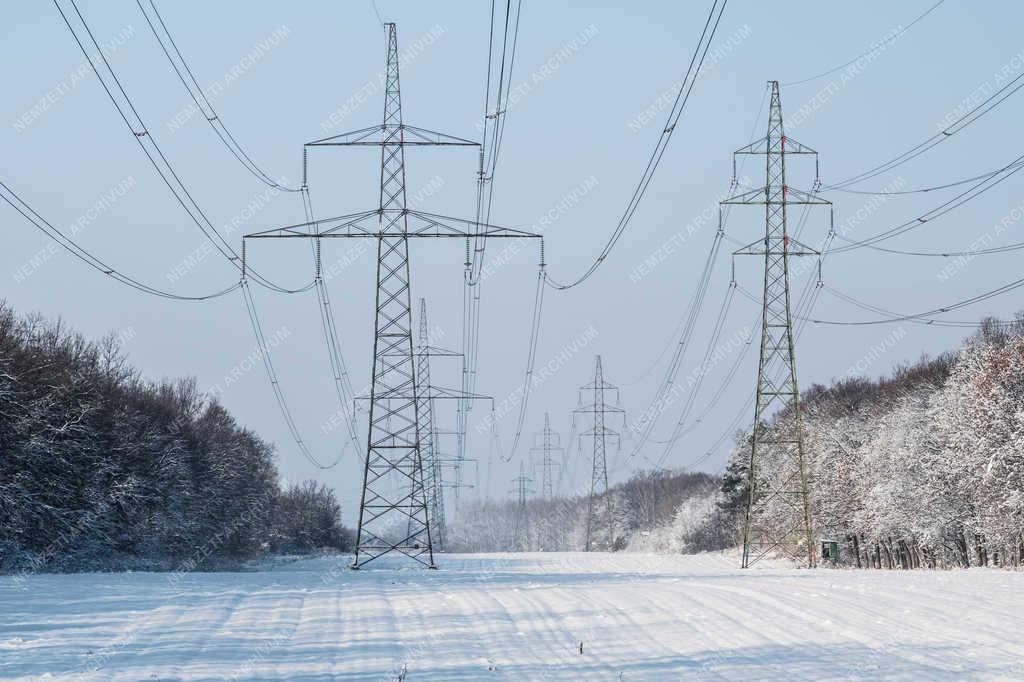 Energia - Tököl - Elektromos távvezeték hálózat