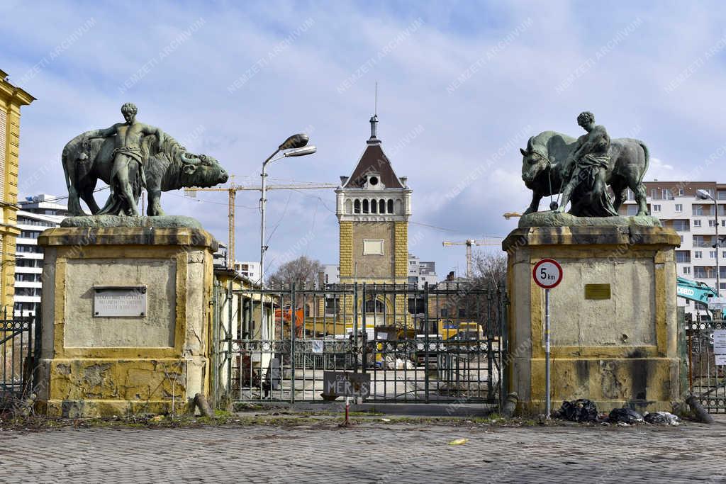 Városkép - Budapest - A régi Közvágóhíd területe