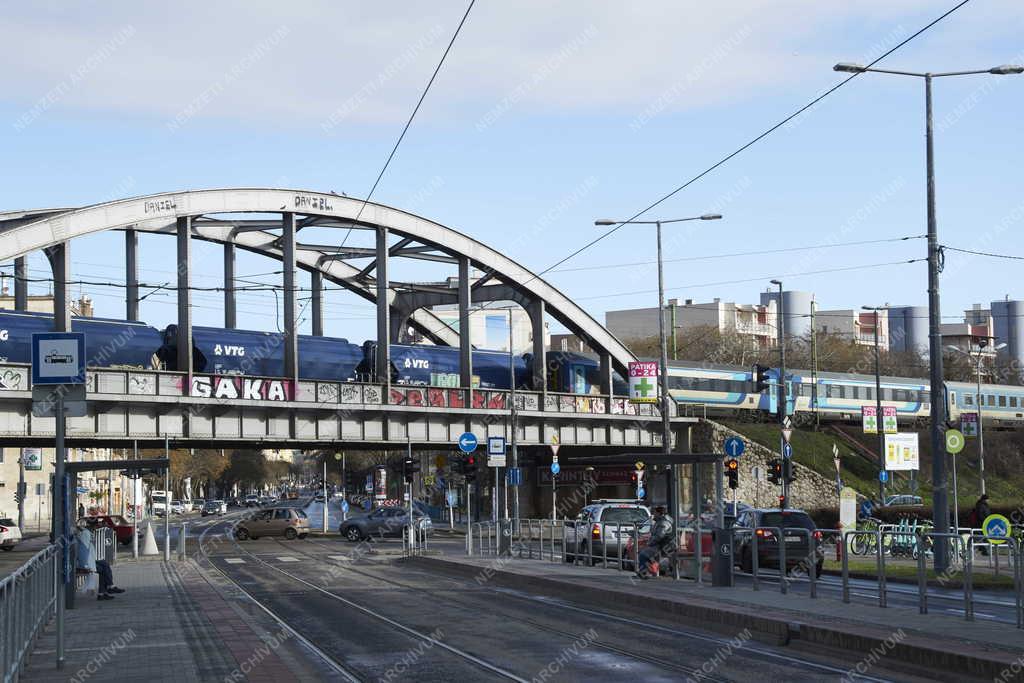 Közlekedés - Budapest - Hamzsabégi Vasúti Híd