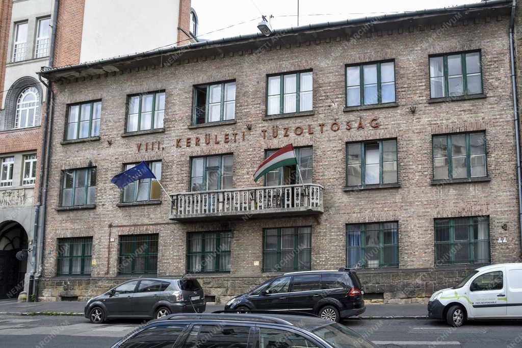 Városkép - Budapest - VIII. Kerületi Hivatásos Tűzoltóparancsnokság