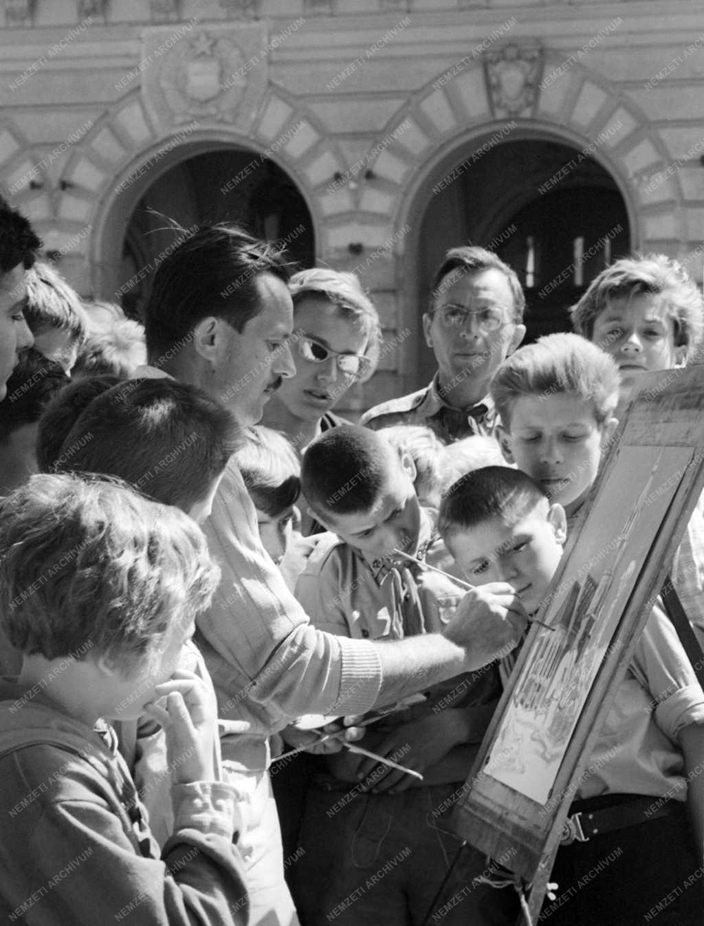 Városkép-életkép - Debreceni úttörők Sopronban