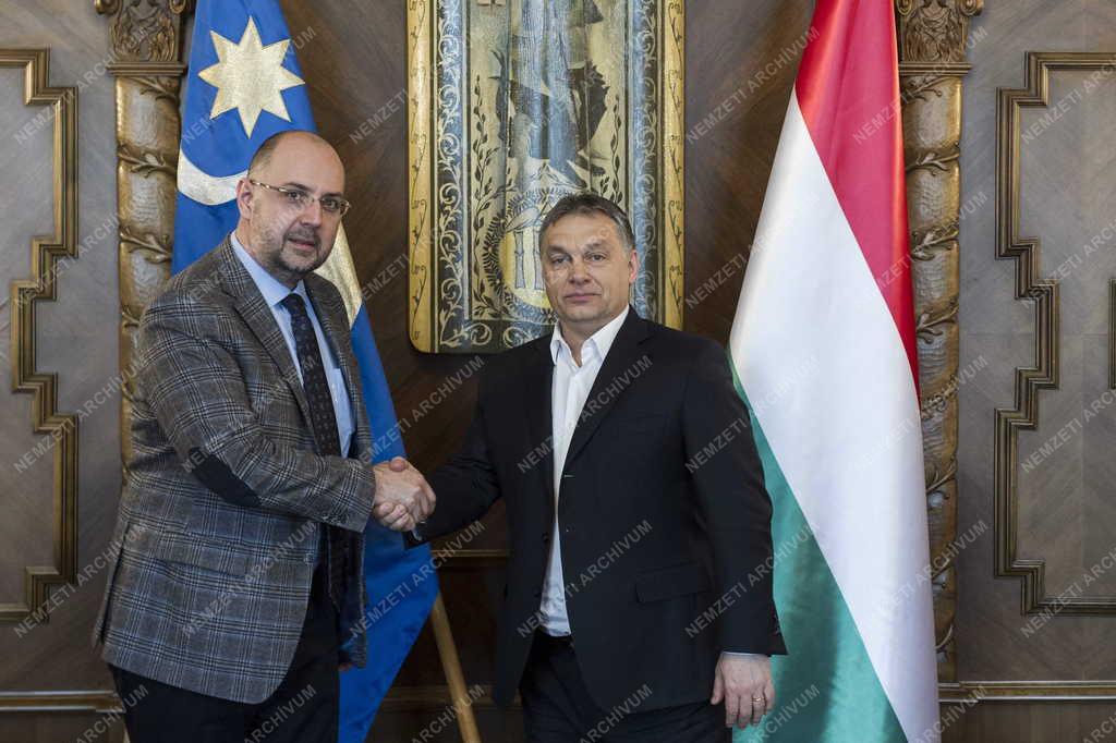 Orbán Viktor hivatalában fogadta Kelemen Hunort