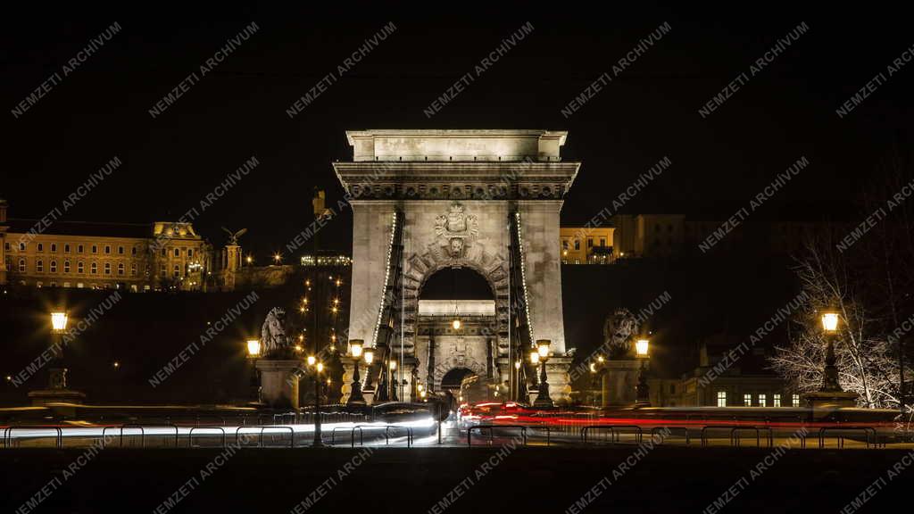 Városkép - Budapest - A Széchenyi lánchíd