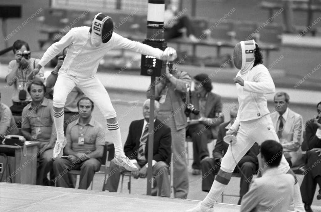 Sport - Moszkvai olimpia - Férfi kardívás döntő