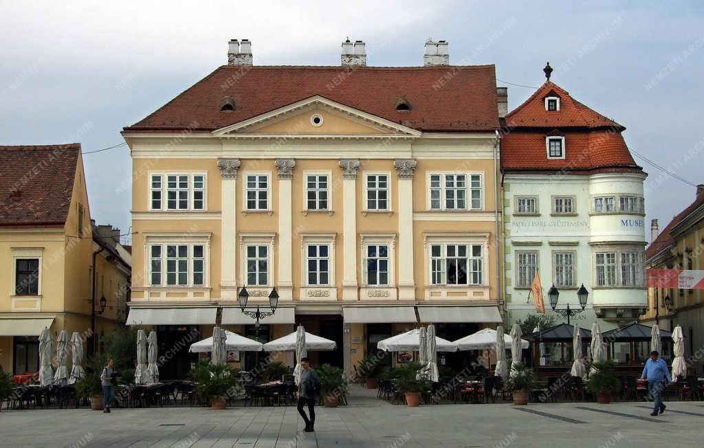 Városkép - Győr - A Széchenyi tér 