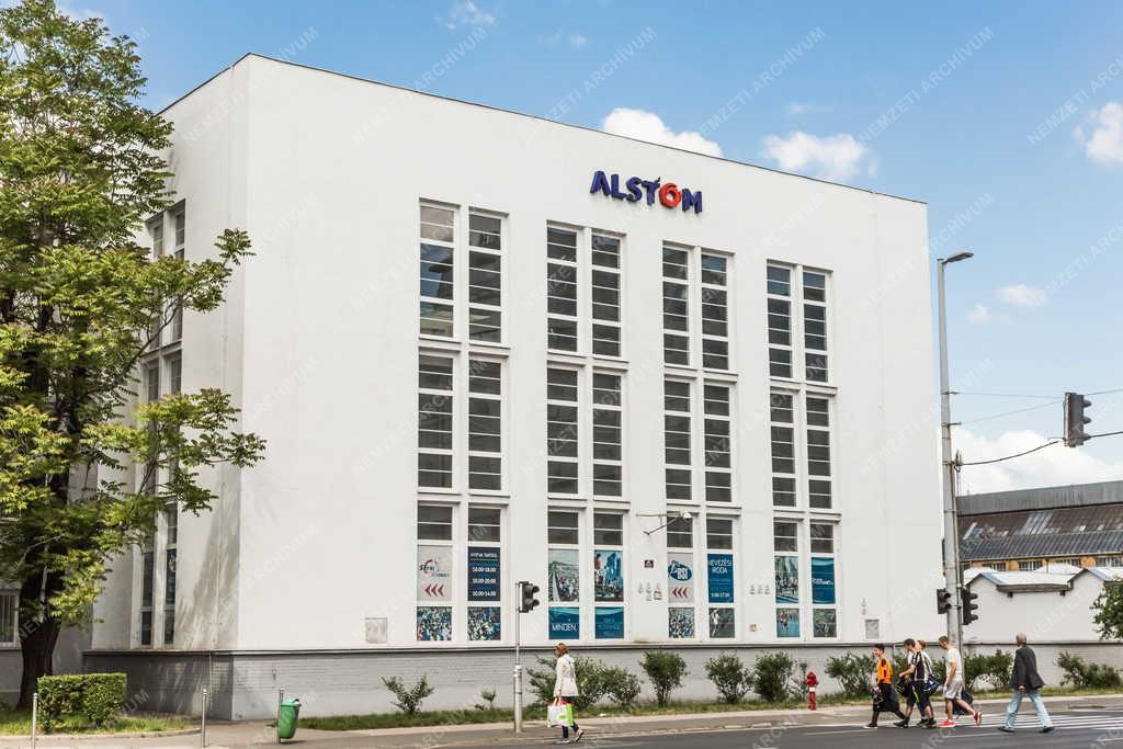 Épület - Budapest - Az Alstom Hungária Zrt. székháza