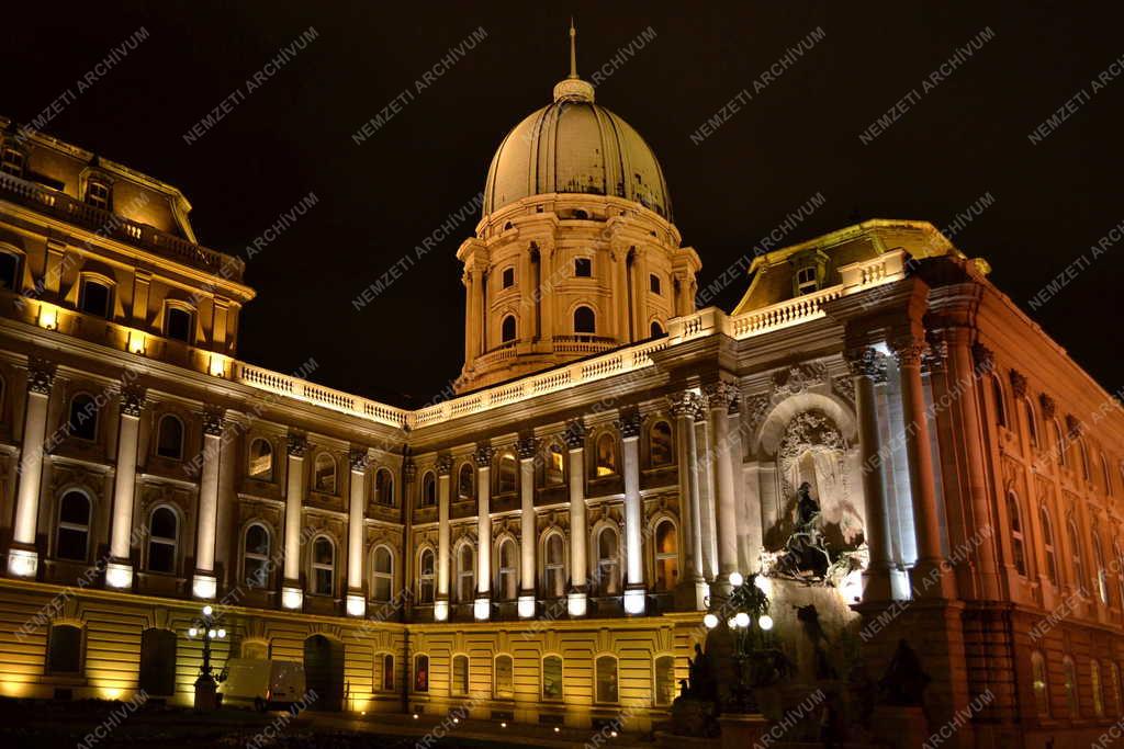 Budapest - Budai Vár - Esti felvétel