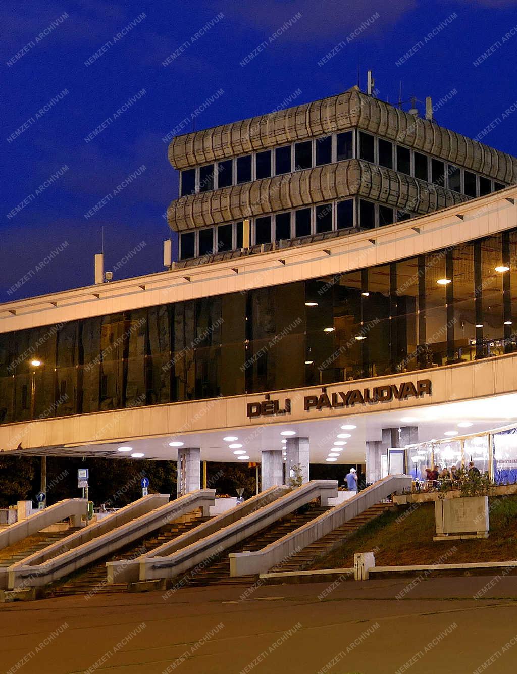 Közlekedés - Budapest - A Déli Pályaudvar épülete