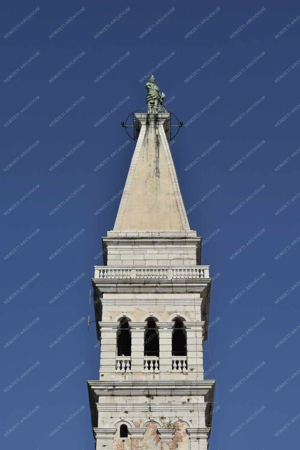 Városkép - Horvátország - Rovinj - Szent Eufémia-templom