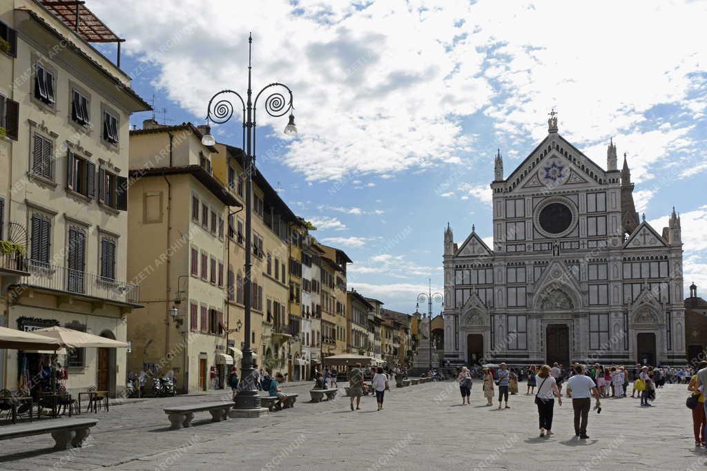 Egyházi épület - Firenze - A Santa Croce templom