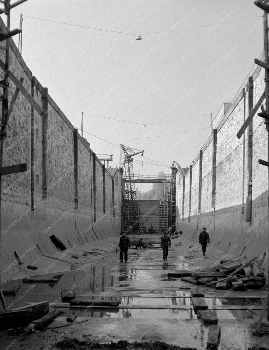 Vízi közlekedés - Kvassay-zsilip