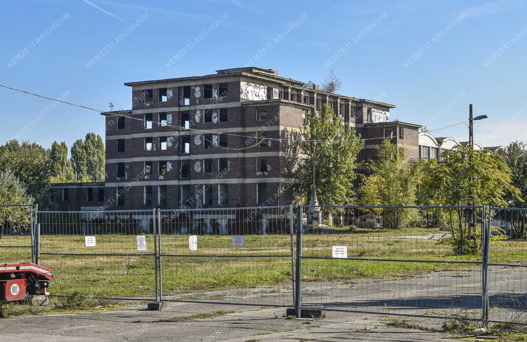 Településfejlesztés - Budapest - A leendő Diákváros és a Fudan Egyetem területe