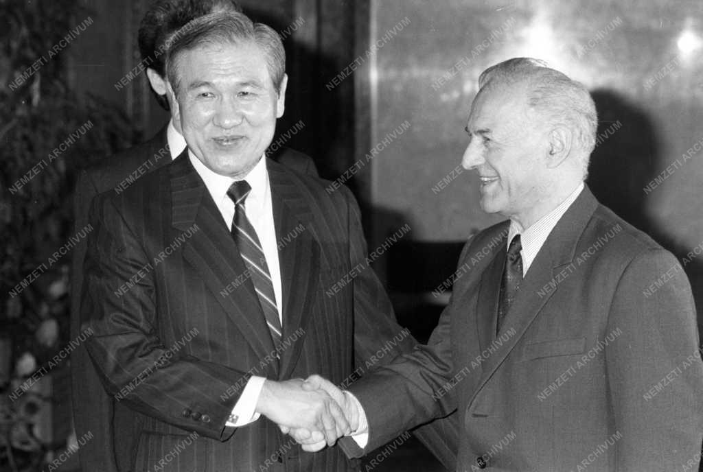 Külkapcsolat - Ro Te Vu dél-koreai köztársasági elnök Magyarországon