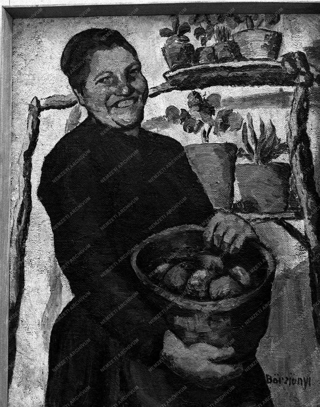 Kultúra - Képzőművészet - Börzsönyi Kollarits Ferenc: Rézi 