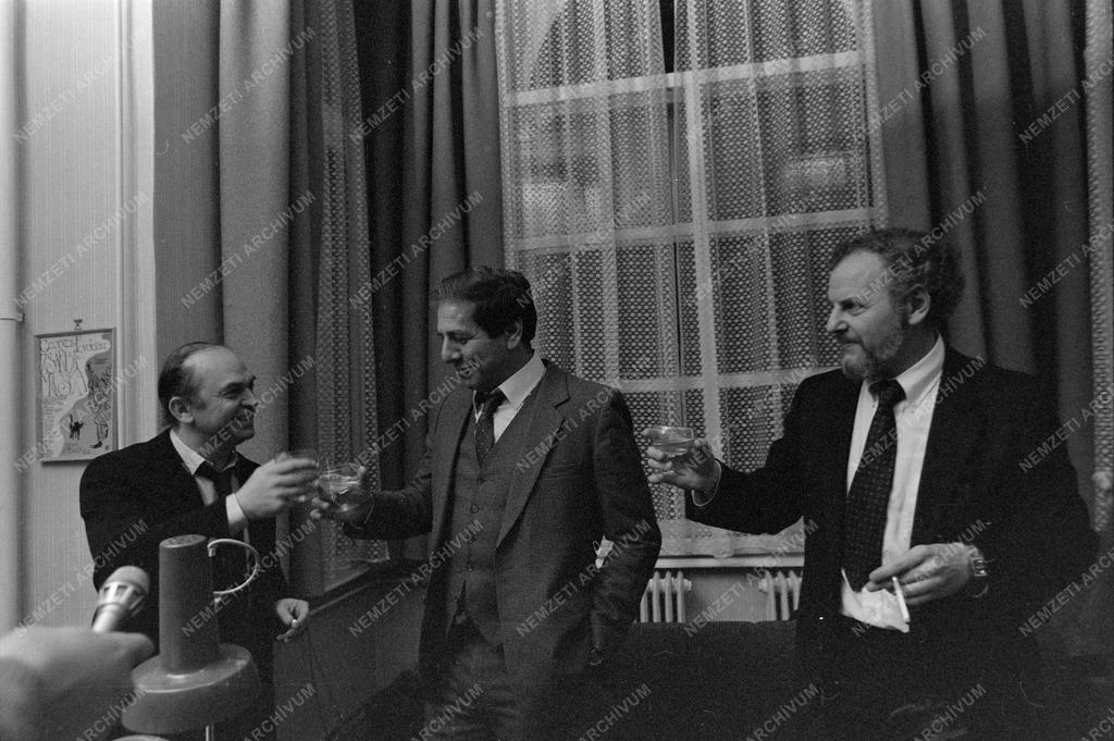 Kultúra - Az izraeli Chaim Topol és Bodrogi Gyula színművészek