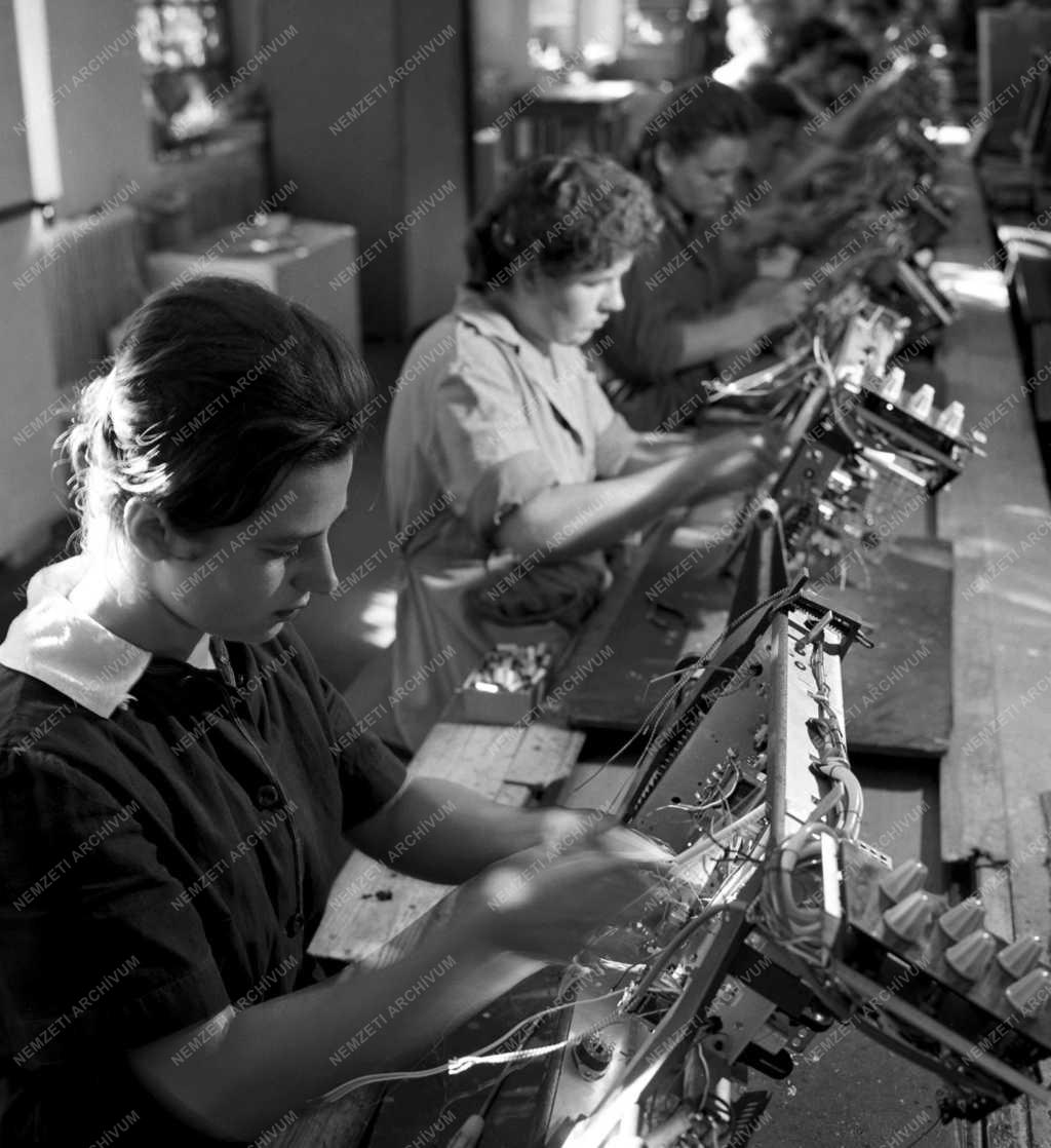 Elektronikai ipar - Kékes televízió gyártása