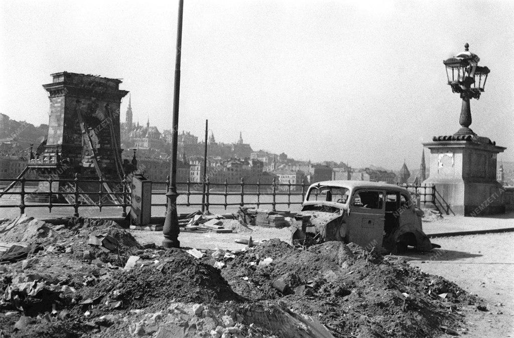 Városkép – Budapest – Háborús károk