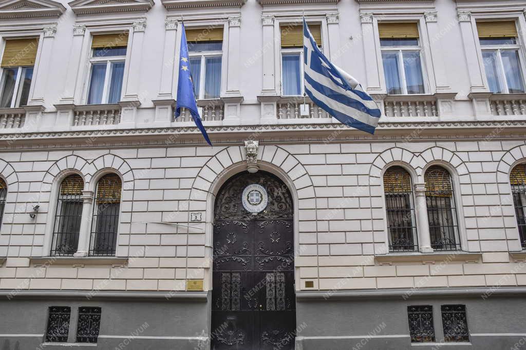 Diplomácia - Külkapcsolat - Görög Köztársaság budapesti nagykövetsége