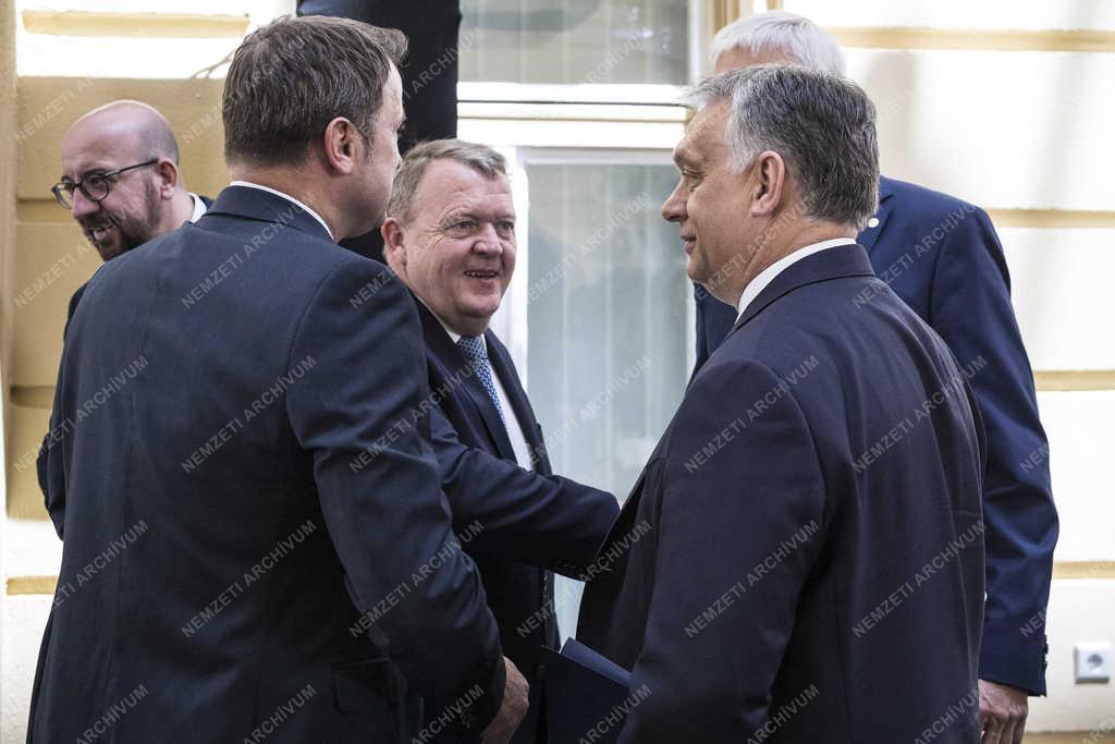 EU-csúcs - Orbán Viktor Nagyszebenben