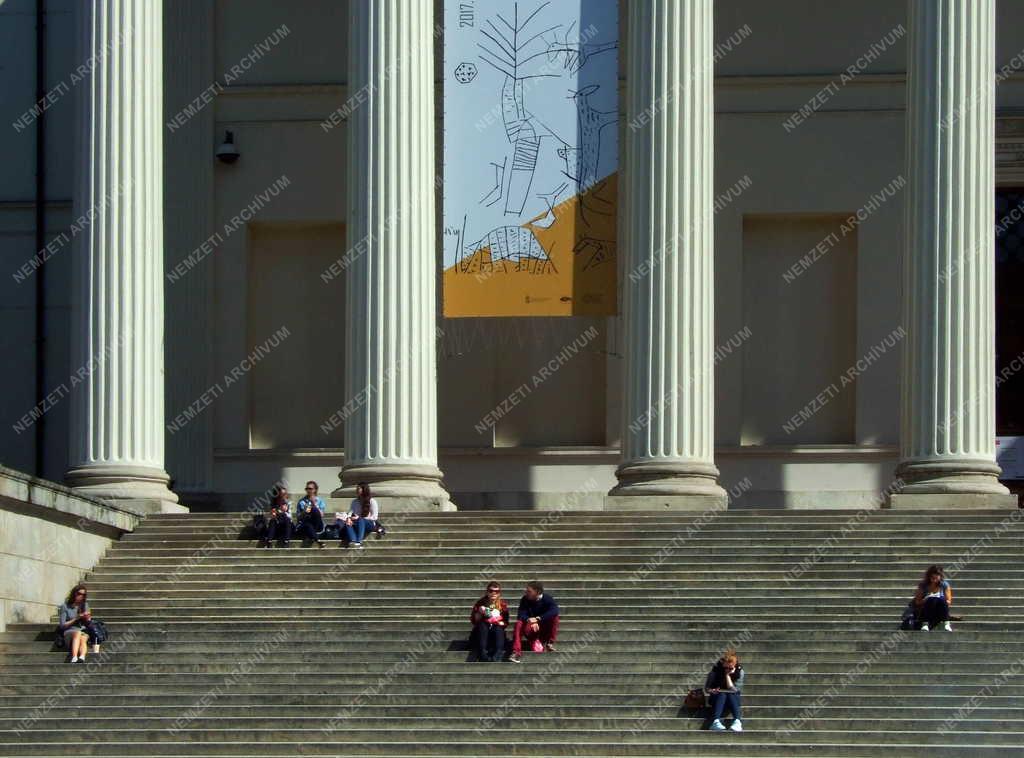 Városkép - Budapest - Nemzeti Múzeum 