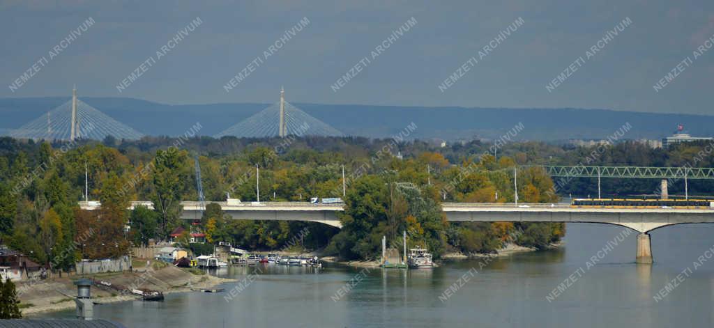 Városkép - Budapest - A főváros három Duna hídja