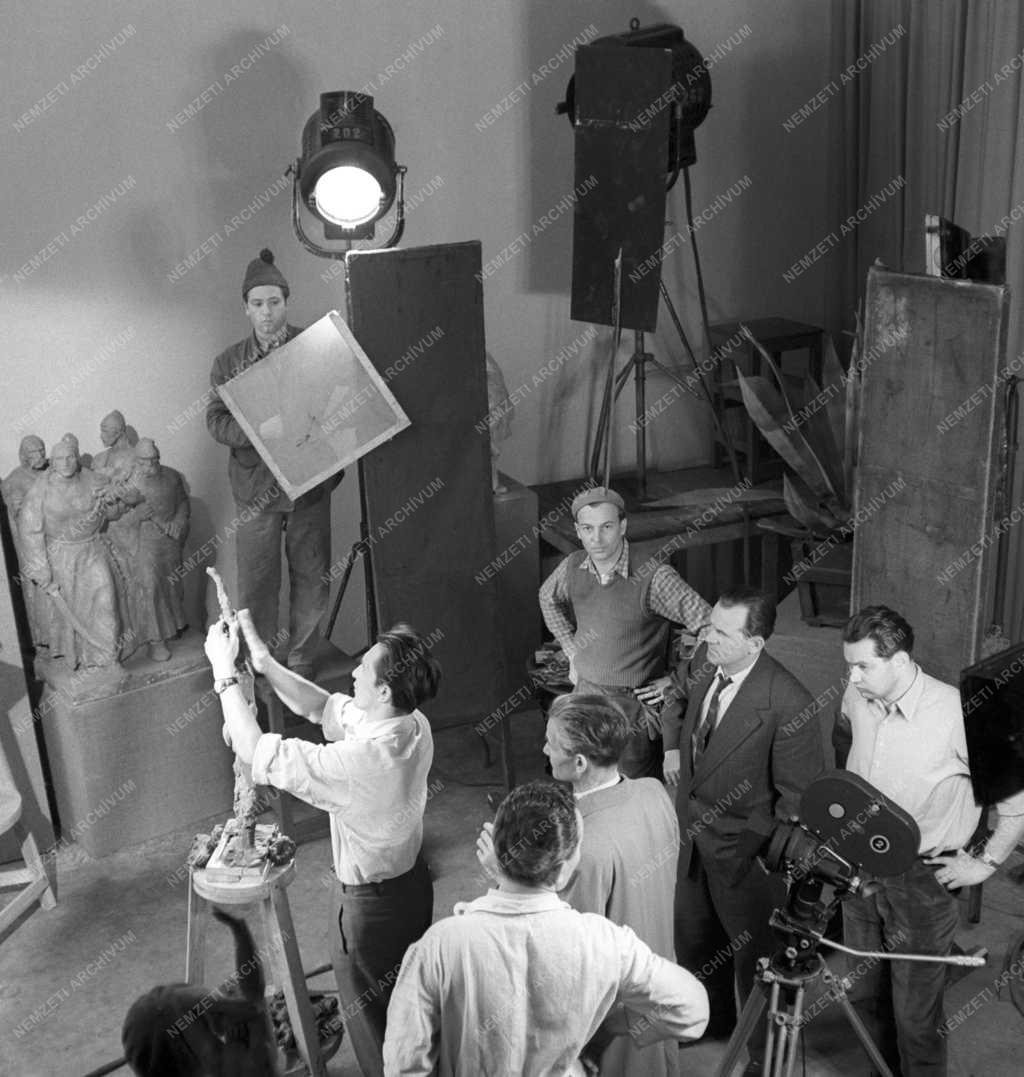 Kultúra - Film - Képzőművészeti kisfilm forgatása
