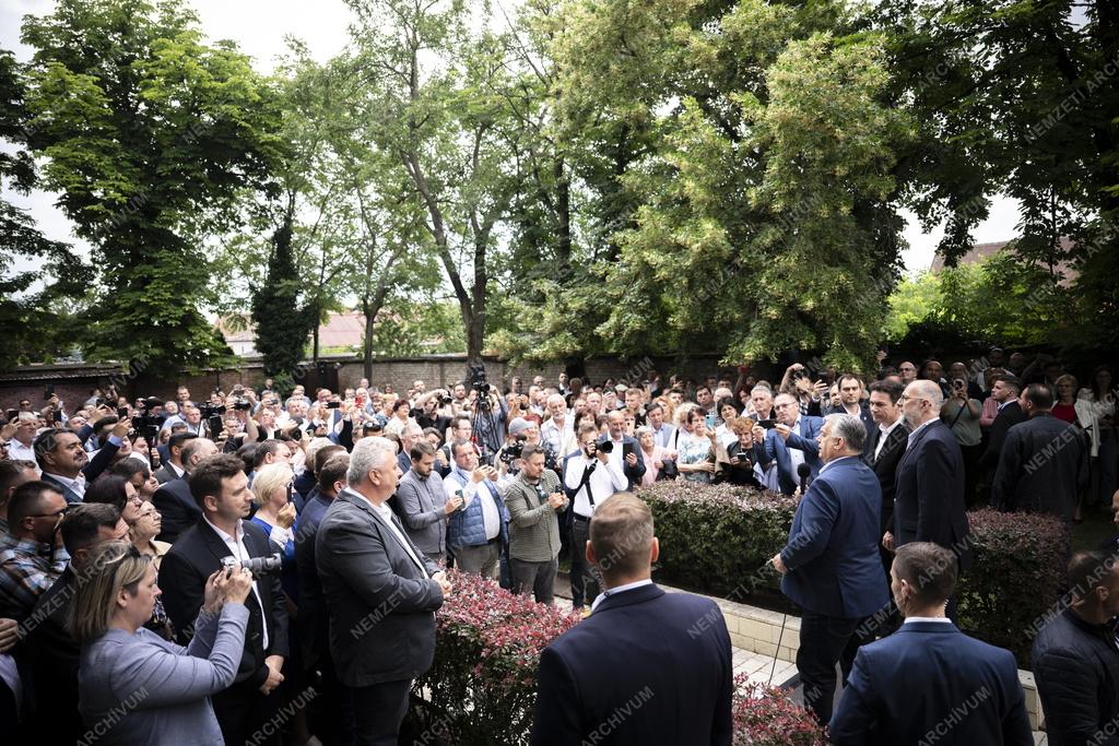 Voks24 - Orbán Viktor Nagyszalontán 