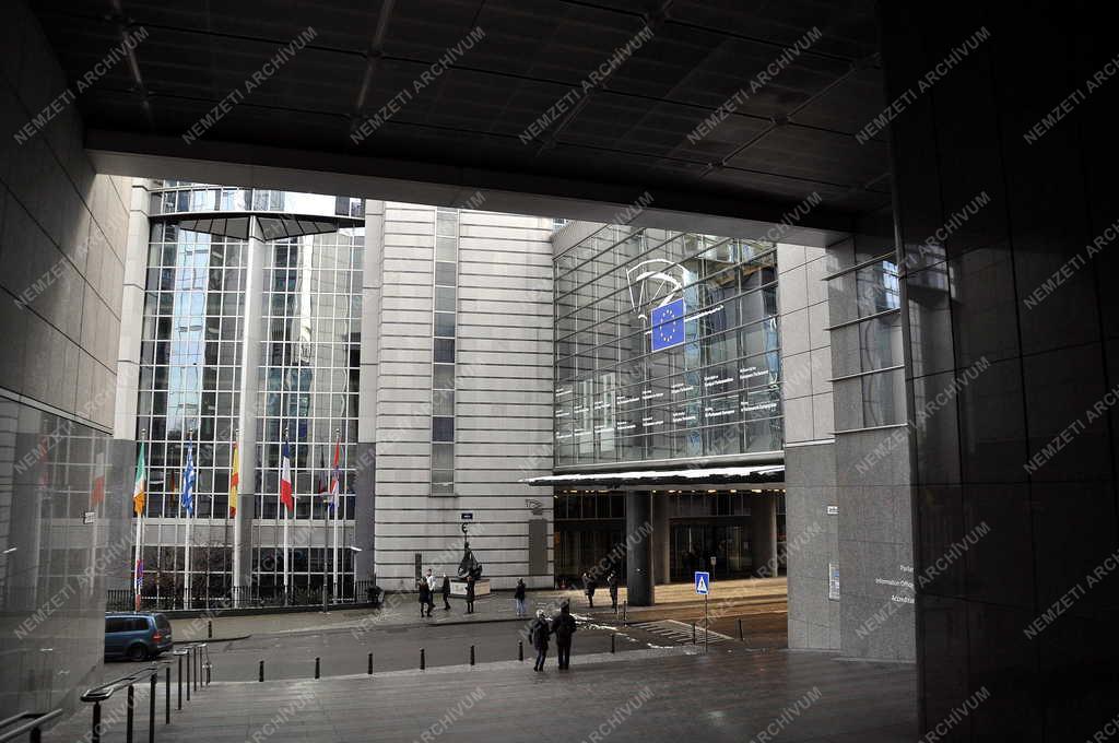 Épület - Brüsszel - Az Európai Parlament épülete