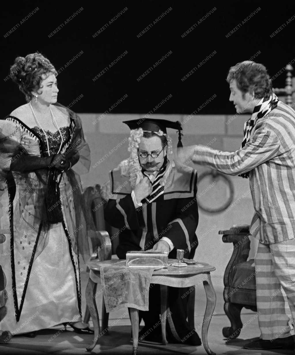 Kultúra - Operettfilm forgatás - Johann Strauss: A denevér