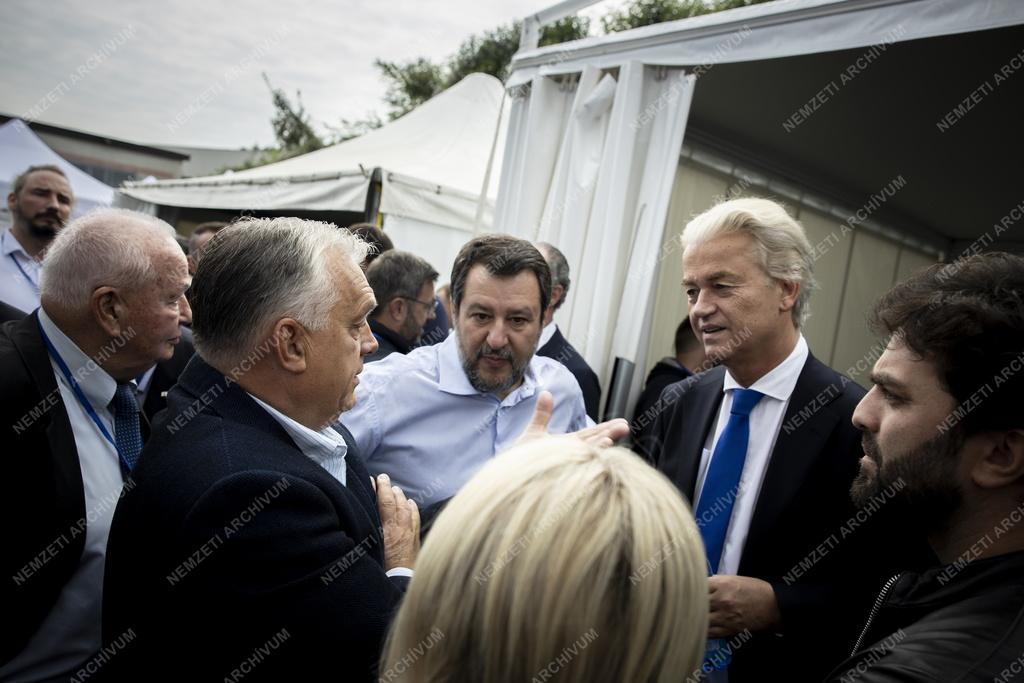 A Liga párt éves gyűlése Olaszországban - Orbán Viktor