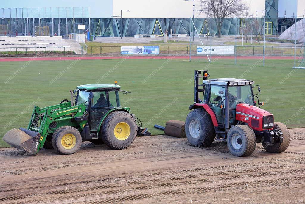 Sport - Debrecen - Pályarekonstrukció 