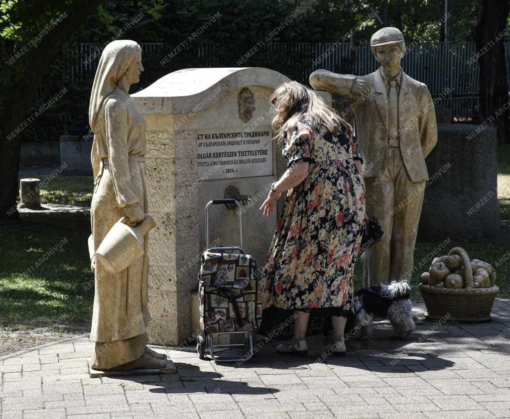 Városkép - Budapest - Bolgárkertész-emlékmű Zuglóban