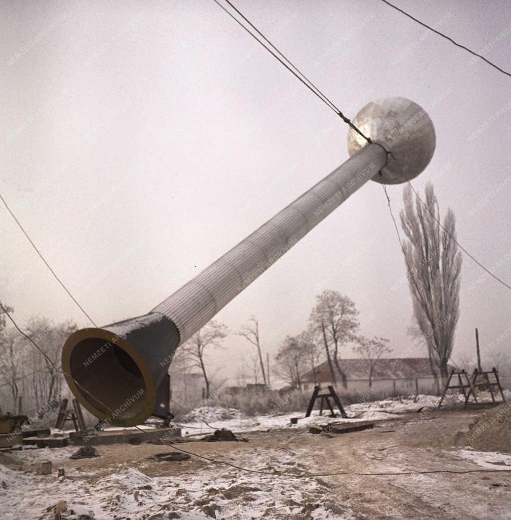 Településfejlesztés - Közmű - Víztorony telepítés