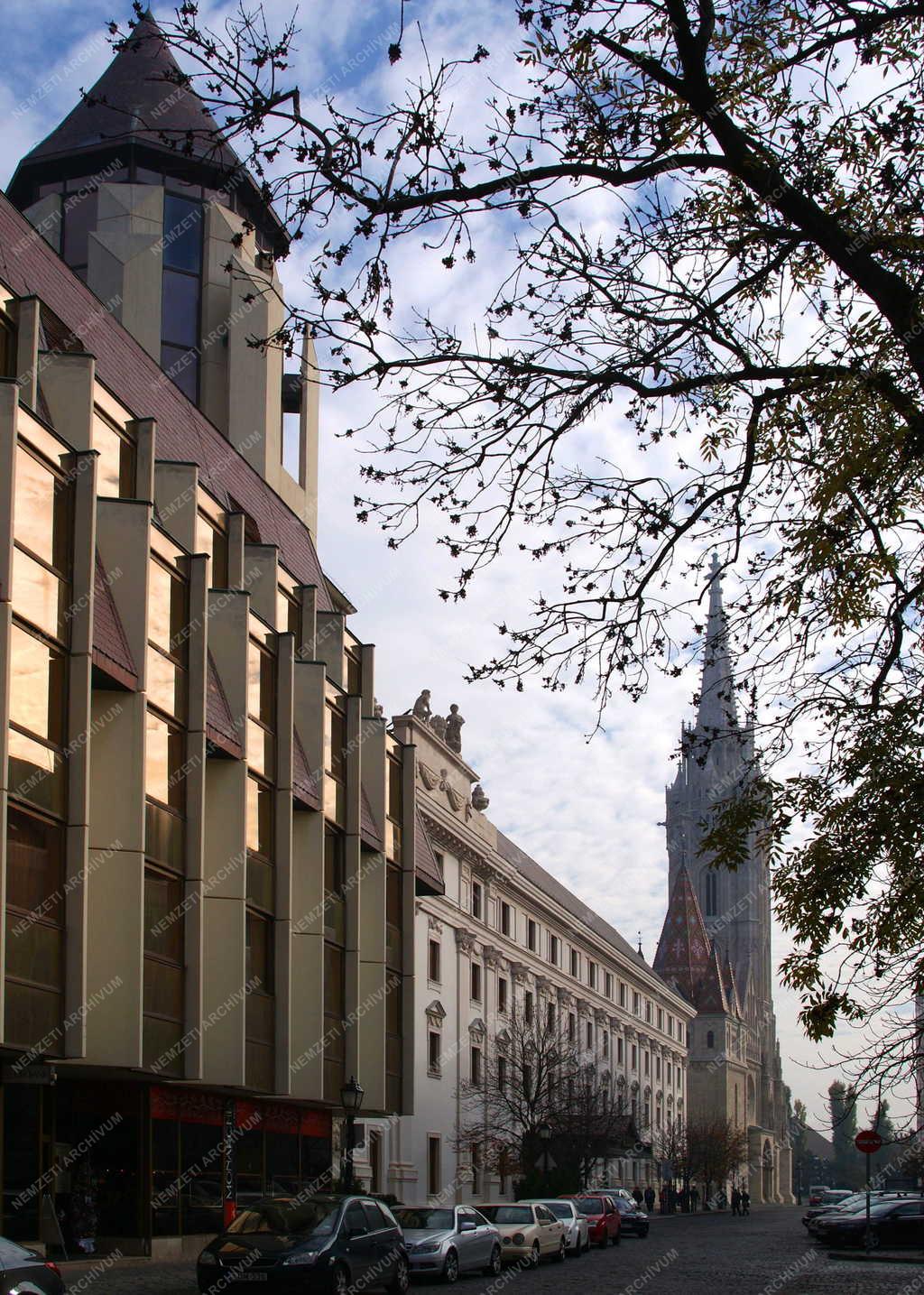 Épület - Budapest - A Hotel Hilton a Hess András téren