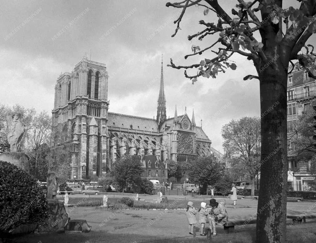 Városkép - Franciaország - Párizs - Notre-Dame