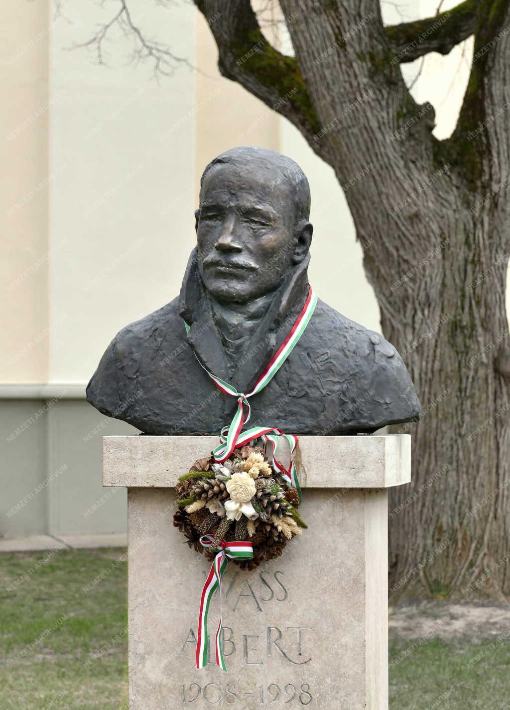 Település - Solymár - Wass Albert szobor