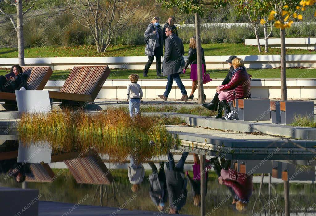 Városkép - Budapest - A Széllkapu park ősszel