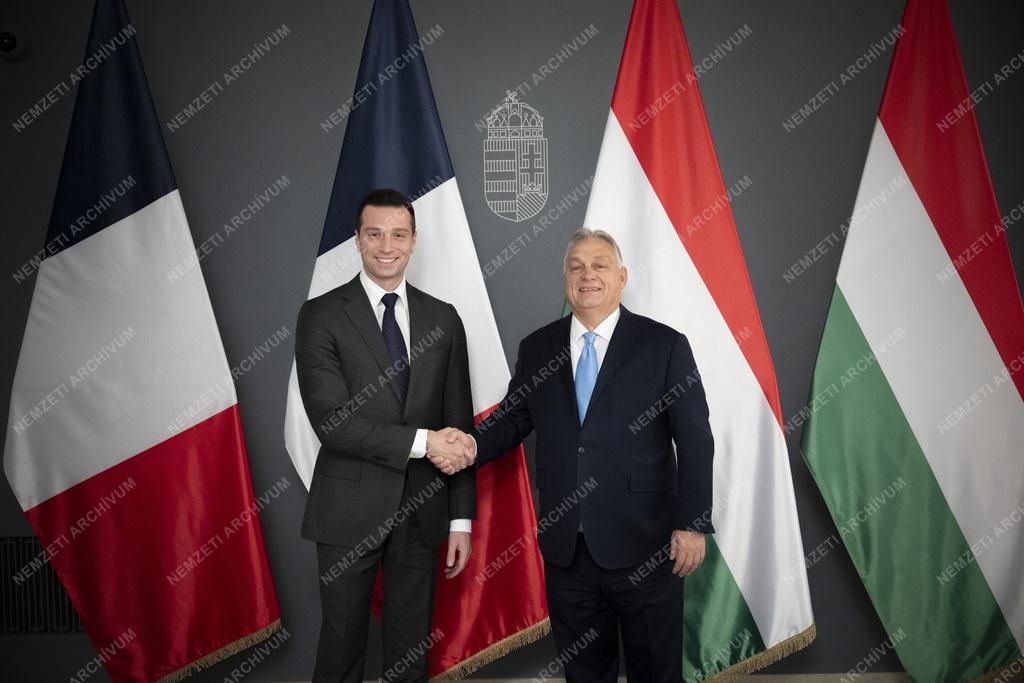Orbán Viktor fogadta Jordan Bardellát