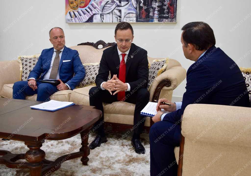 Szijjártó Péter az EU és a CELAC külügyminiszteri találkozóján Santo Domingóban