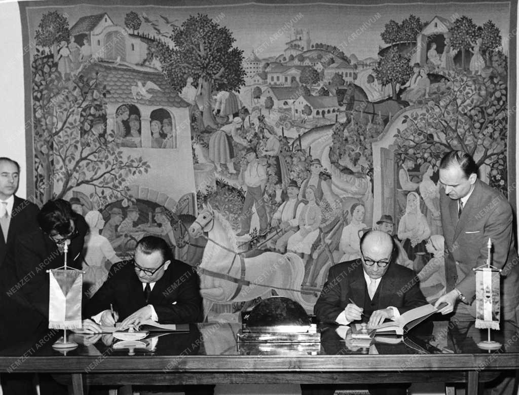 Külkapcsolat - Magyar–csehszlovák kulturális munkaterv 