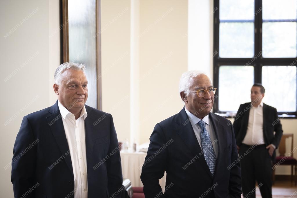 Orbán Viktor az Európai Tanács elnökével tárgyalt