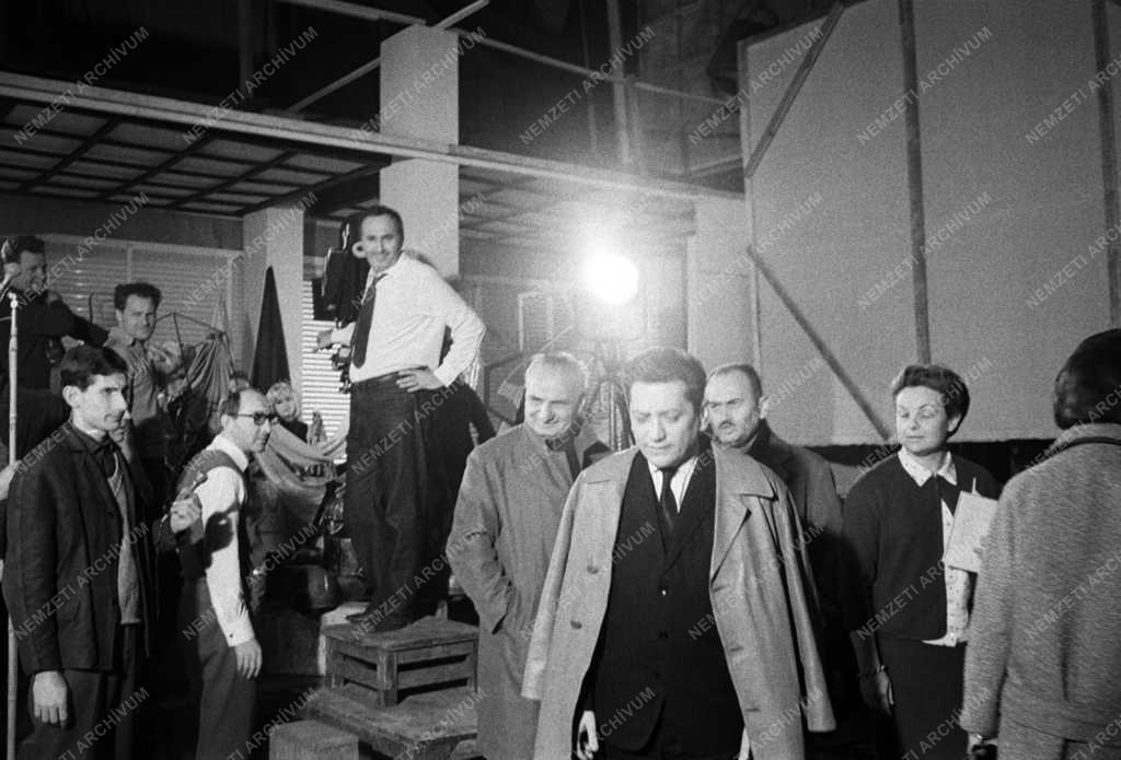 Kultúra - Külkapcsolat - Szovjet filmművészek látogatása a Mafilm-nél
