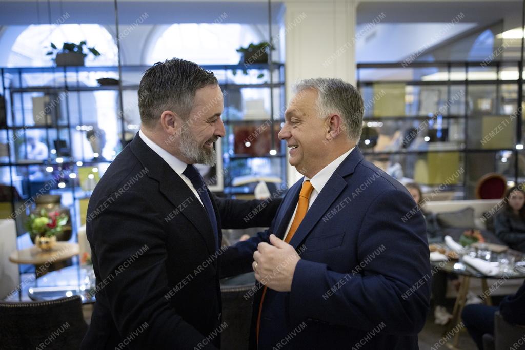 Orbán Viktor Madridban