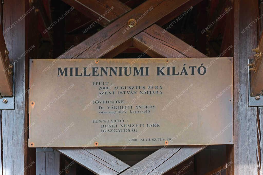 Turizmus - Szilvásvárad - Millenniumi kilátó